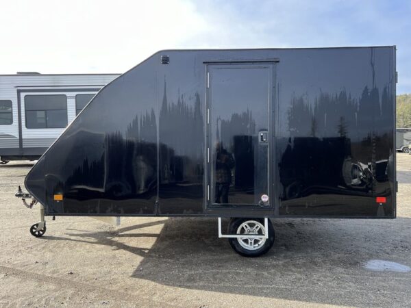 2021 Mission Trailers 101x12 Aluminum 2-Place Crossover Hybrid w/Blackout PKG - Image 4