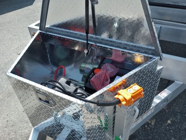 2025 Mission Trailers 7x16 14K Aluminum Hydraulic Dump - Image 17