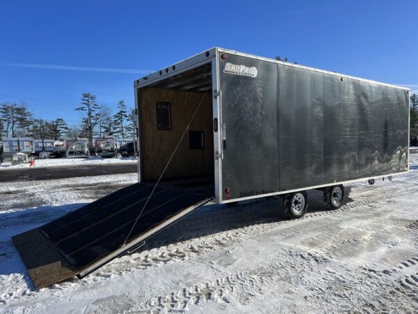 2008 Sno Pro 101x20 Aluminum 4 Place w/Interior Spare Mount - Image 12