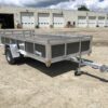 2022 Mission Trailers 6x12 Aluminum Open Utility w/Integrated Rear Ramp