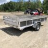 2022 Mission Trailers 6x12 Aluminum Open Utility w/Integrated Rear Ramp - Image 9