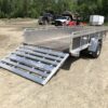 2022 Mission Trailers 6x12 Aluminum Open Utility w/Integrated Rear Ramp - Image 3