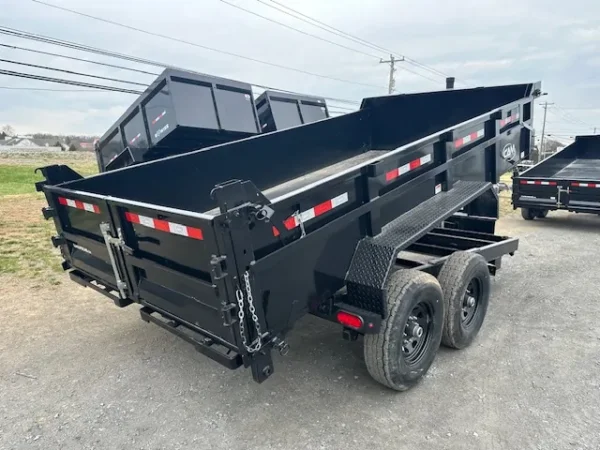 2024 CAM Superline 7×14 Low Profile Dump Trailer Telescopic Lift - Image 6