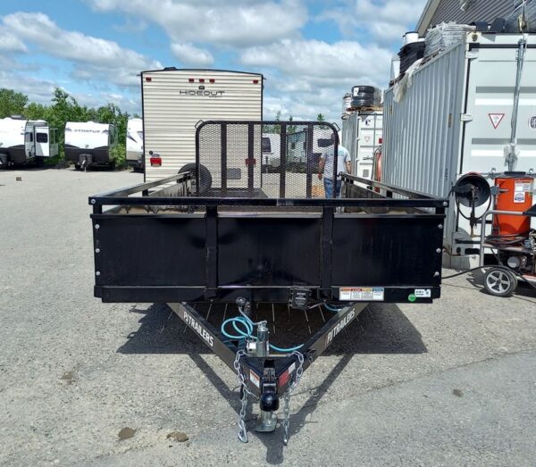 2024 PJ Trailers 7x14 7K Powder Coated Open Utility Trailer - Image 3