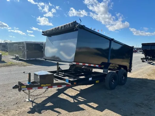 Big Tex 7 x 14 Channel Frame Dump Trailer 14LX High Side - Image 2