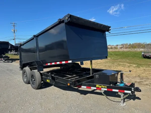 Big Tex 7 x 14 Channel Frame Dump Trailer 14LX High Side
