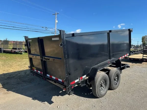Big Tex 7 x 14 Channel Frame Dump Trailer 14LX High Side - Image 4