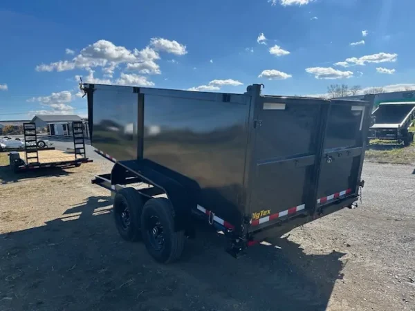 Big Tex 7 x 14 Channel Frame Dump Trailer 14LX High Side - Image 5