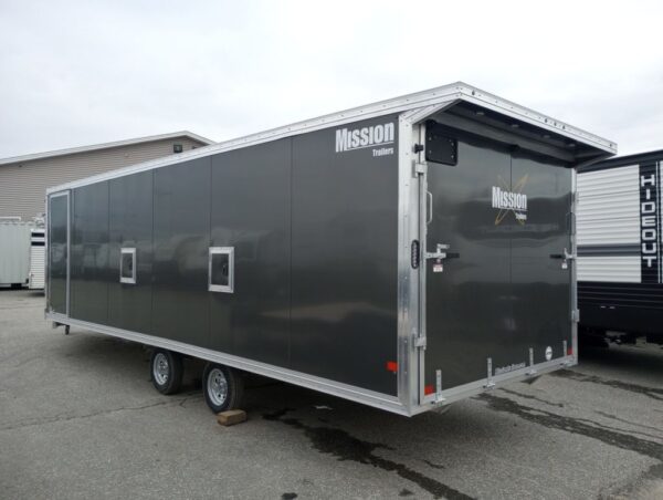2024 Mission Trailers 101x24 Aluminum 4/5 Place Drive In/Out Deckover - Image 6