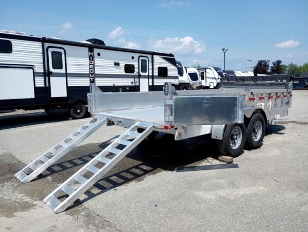2025 Mission Trailers 7x16 14K Aluminum Hydraulic Dump - Image 13