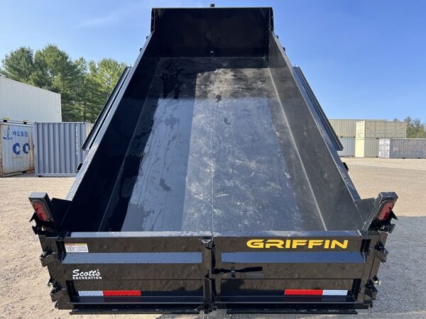 2024 Griffin Trailers 7x16 14K Telescopic Dump Trailer w/Ramps - Image 12