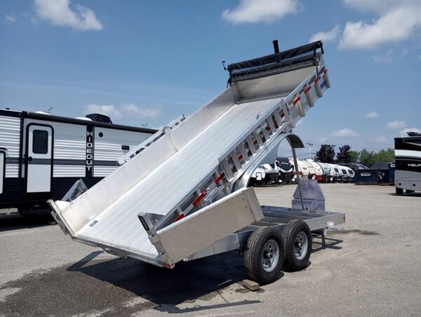 2025 Mission Trailers 7x16 14K Aluminum Hydraulic Dump - Image 14