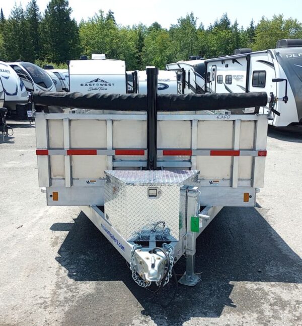2025 Mission Trailers 7x16 14K Aluminum Hydraulic Dump - Image 4