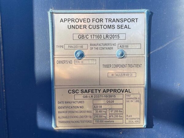 One Trip 40ft Shipping Container - Image 2