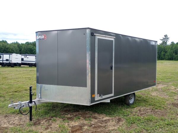 2022 Sno Pro Trailers 101x12 Aluminum Hybrid 2.0 w/Tapered Ramp