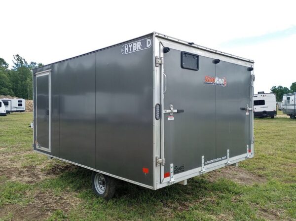 2022 Sno Pro Trailers 101x12 Aluminum Hybrid 2.0 w/Tapered Ramp - Image 6