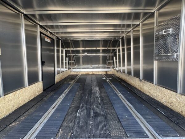 2021 Mission Trailers 101x12 Aluminum 2-Place Crossover Hybrid w/Blackout PKG - Image 13