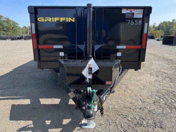 2024 Griffin Trailers 7x16 14K Telescopic Dump Trailer w/Ramps - Image 7