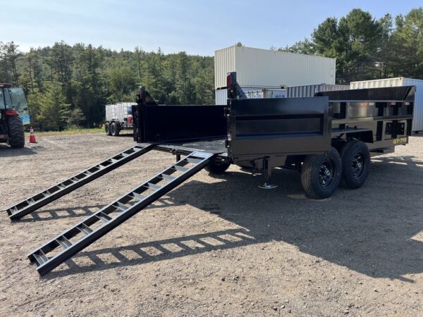2024 Griffin Trailers 7x16 14K Telescopic Dump Trailer w/Ramps - Image 10