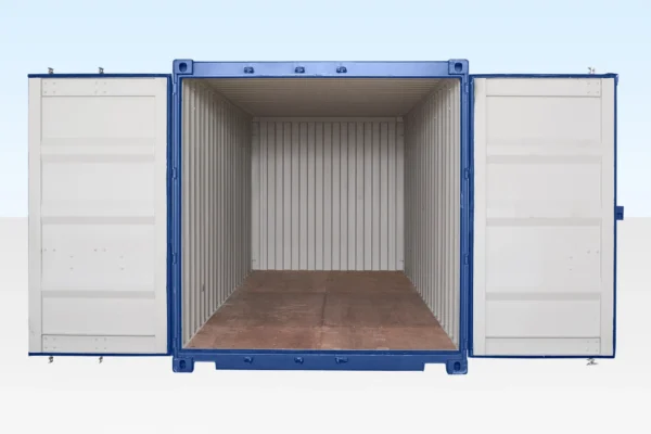 20FT Shipping Container Blue - Image 2