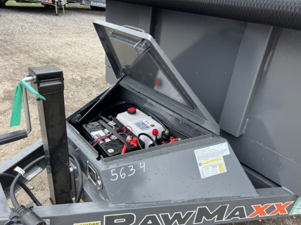 2024 RawMaxx 5X10 7K Powder Coated Dump Trailer - Image 21