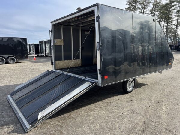 2021 Mission Trailers 101x12 Aluminum 2-Place Crossover Hybrid w/Blackout PKG - Image 12