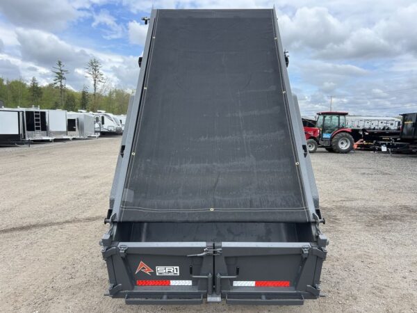 2024 RawMaxx 5X10 7K Powder Coated Dump Trailer - Image 16
