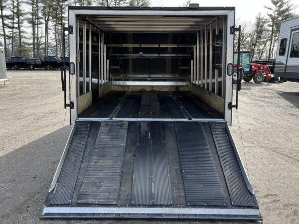 2021 Mission Trailers 101x12 Aluminum 2-Place Crossover Hybrid w/Blackout PKG - Image 11