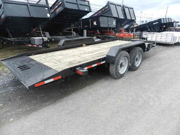 CAM Superline 7 x 18 Gravity Tilt Equipment Trailer Heavy Equipment - Image 3