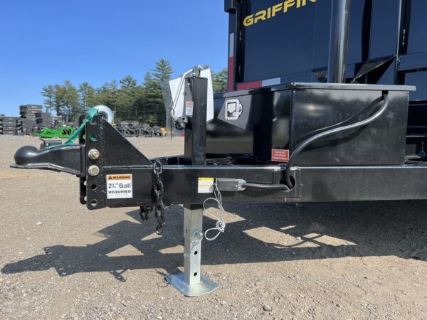 2024 Griffin Trailers 7x16 14K Telescopic Dump Trailer w/Ramps - Image 20