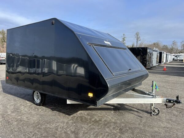 2021 Mission Trailers 101x12 Aluminum 2-Place Crossover Hybrid w/Blackout PKG - Image 9