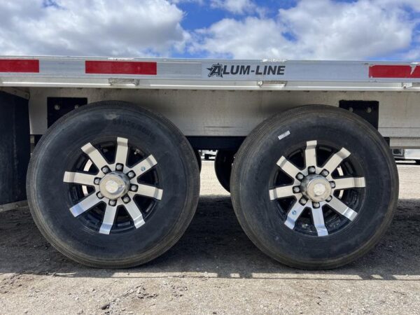 2024 Alum Line Trailers 8.5x24 13K Aluminum Gooseneck w/Flip Over Ramps - Image 16