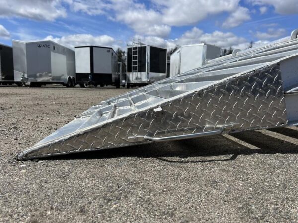2024 Alum Line Trailers 8.5x24 13K Aluminum Gooseneck w/Flip Over Ramps - Image 11