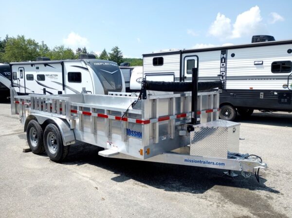 2025 Mission Trailers 7x16 14K Aluminum Hydraulic Dump - Image 15