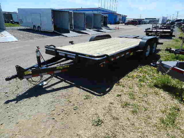 Big Tex 7 x 18 Low Profile Equipment Trailer Mega Ramps - Image 4