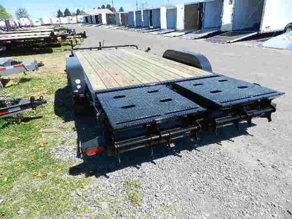 Big Tex 7 x 18 Low Profile Equipment Trailer Mega Ramps - Image 2