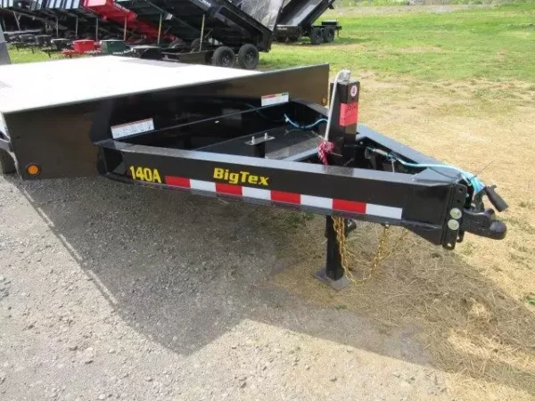 Big Tex 102″ x 16′ Deckover Equipment Trailer Slide Out Ramps - Image 3
