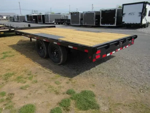 Big Tex 102″ x 16′ Deckover Equipment Trailer Slide Out Ramps - Image 2