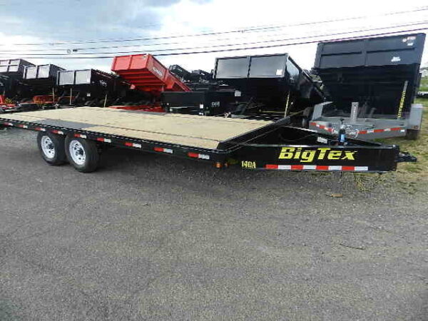 Big Tex 8.5’x20′ Equipment Trailer Slide Out Ramps