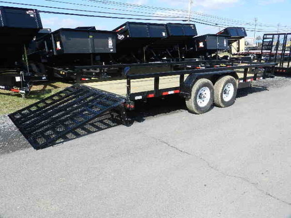 Big Tex 7 x 18 Heavy Duty Landscape Trailer Split Gate - Image 4