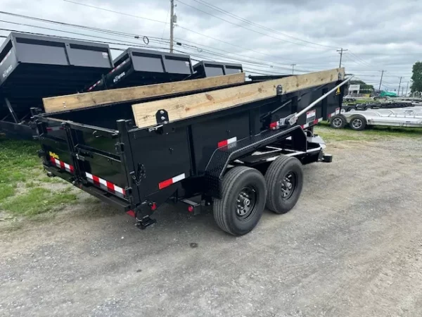 Big Tex X Series 7 x 14 Heavy Duty Low Profile Dump Trailer - Image 2