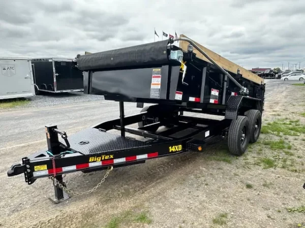 Big Tex X Series 7 x 14 Heavy Duty Low Profile Dump Trailer - Image 3