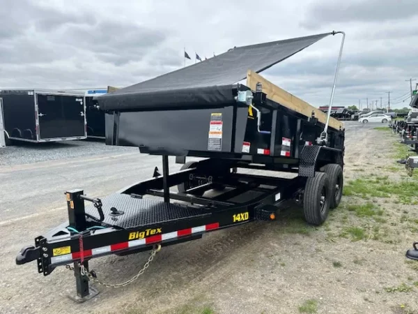 Big Tex X Series 7 x 14 Heavy Duty Low Profile Dump Trailer - Image 6