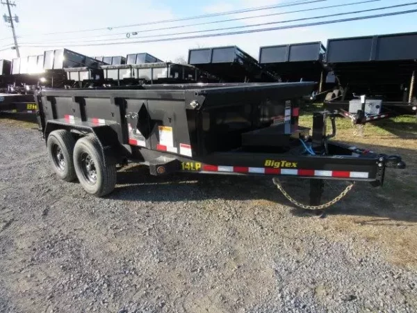 Big Tex 7 x 12 Low Profile Dump Trailer Scissor Lift - Image 4