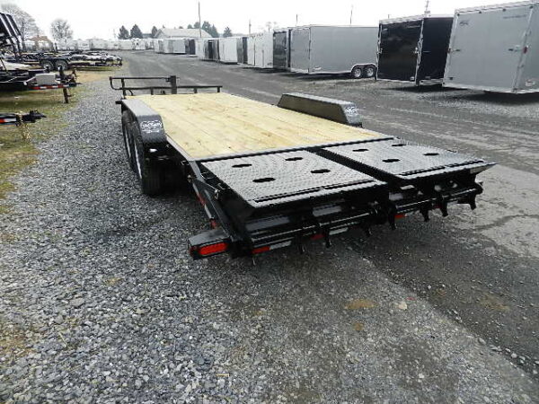 Big Tex 7 x 20 Equipment Trailer 14K Mega Ramps - Image 2