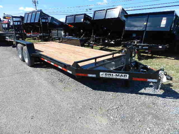 BWise 7 x 18 Heavy Duty Equipment Trailer Ladder Ramps
