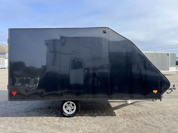 2021 Mission Trailers 101x12 Aluminum 2-Place Crossover Hybrid w/Blackout PKG - Image 8