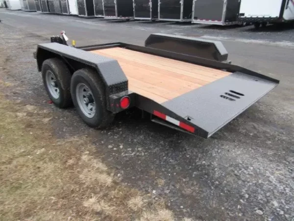 CAM Superline 7 x 12 Equipment Trailer Full Tilt Deck - Image 3