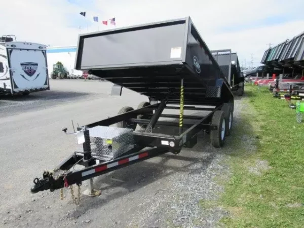 CAM Superline 6 x 12 Dump Trailer With a Landscape Gate - Image 3