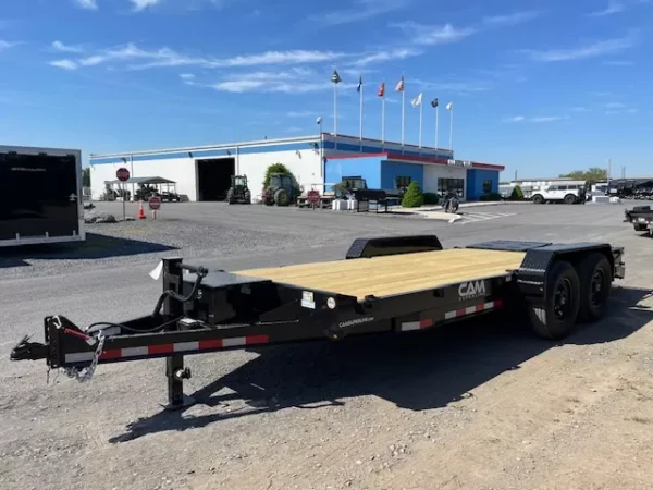 CAM Superline 7 x 18 Equipment Trailer Super Ramps - Image 4